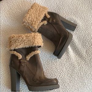 NWOT luxury Rebel heeled boots sz 6 1/2 us 36 1/2